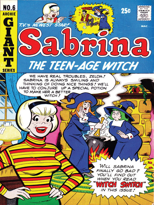 Cover image for Sabrina the Teenage Witch (1971), Issue 6